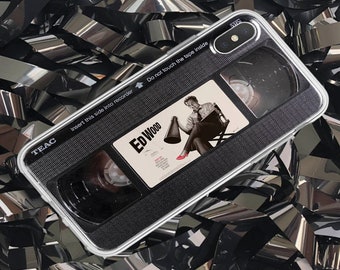 VHS iPhone 15 14 13 17 16 Pro Max Xs Xr X 8 Plus case, Horror movie poster for Samsung S20 case, Halloween Google pixel case Retro VHS case