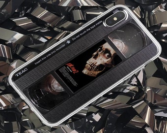 VHS Case horror iPhone case 15 14 13 Pro SE 16 Pro 17 Max Xr X 8 for Samsung Galaxy case S20 Ultra S10 S9Note for Google pixel phone case