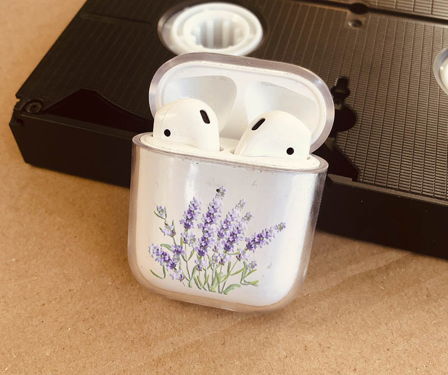 Lavender airpod case sale