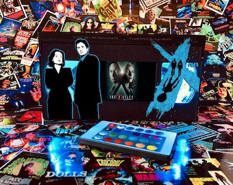 Retro Vhs Night Light Table Lamp Movie Film Poster Print Picture Home Decor 70 80 90s Horror Birthday gift Christmas Halloween Gift For Fans
