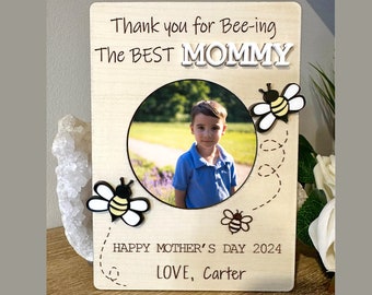 First Mothers Day, Mothers Day Gift, Step Mom Gift, Mothers Day 2024, Mothers Day Frame, Gift for Grandma, Happy Mothers Day