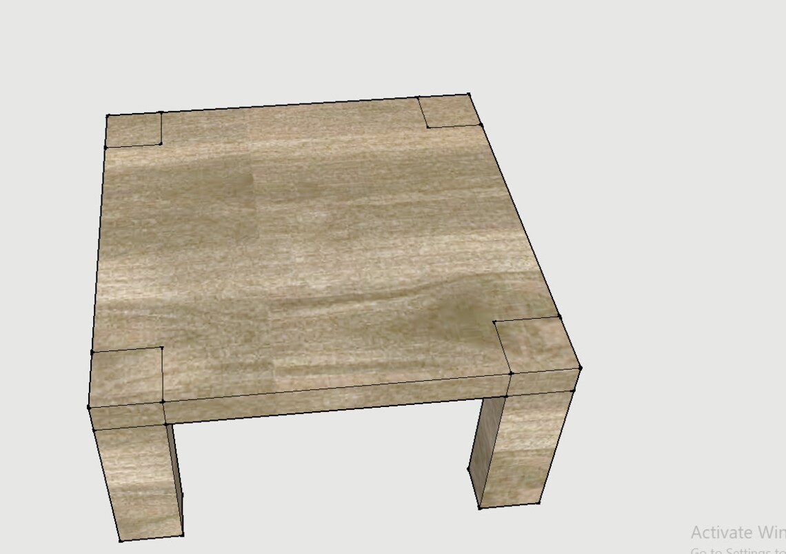 Handmade Coffee Table joinery Based Etsy