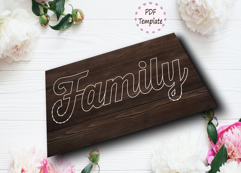 string-art-family-template-pattern-family-title-stencil-etsy