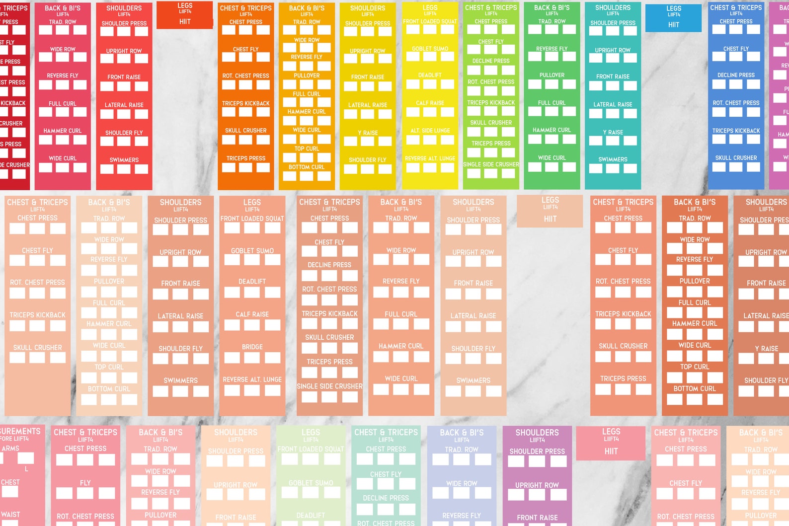 LIIFT4 Printable Planner Stickers Weight Progression Etsy liift4-printable-planner-stickers-weight-progression-etsy