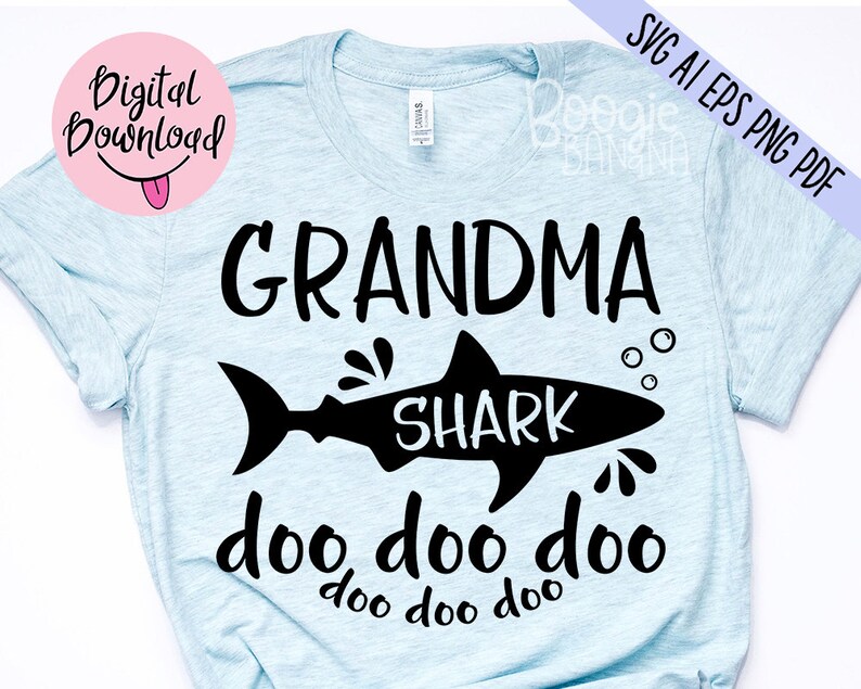 Free Free 191 Grandma Shark Svg Free SVG PNG EPS DXF File