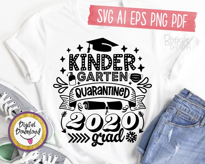 Download Kindergarten Quarantined 2020 Svg Eps Png Pdf Cut File | Etsy
