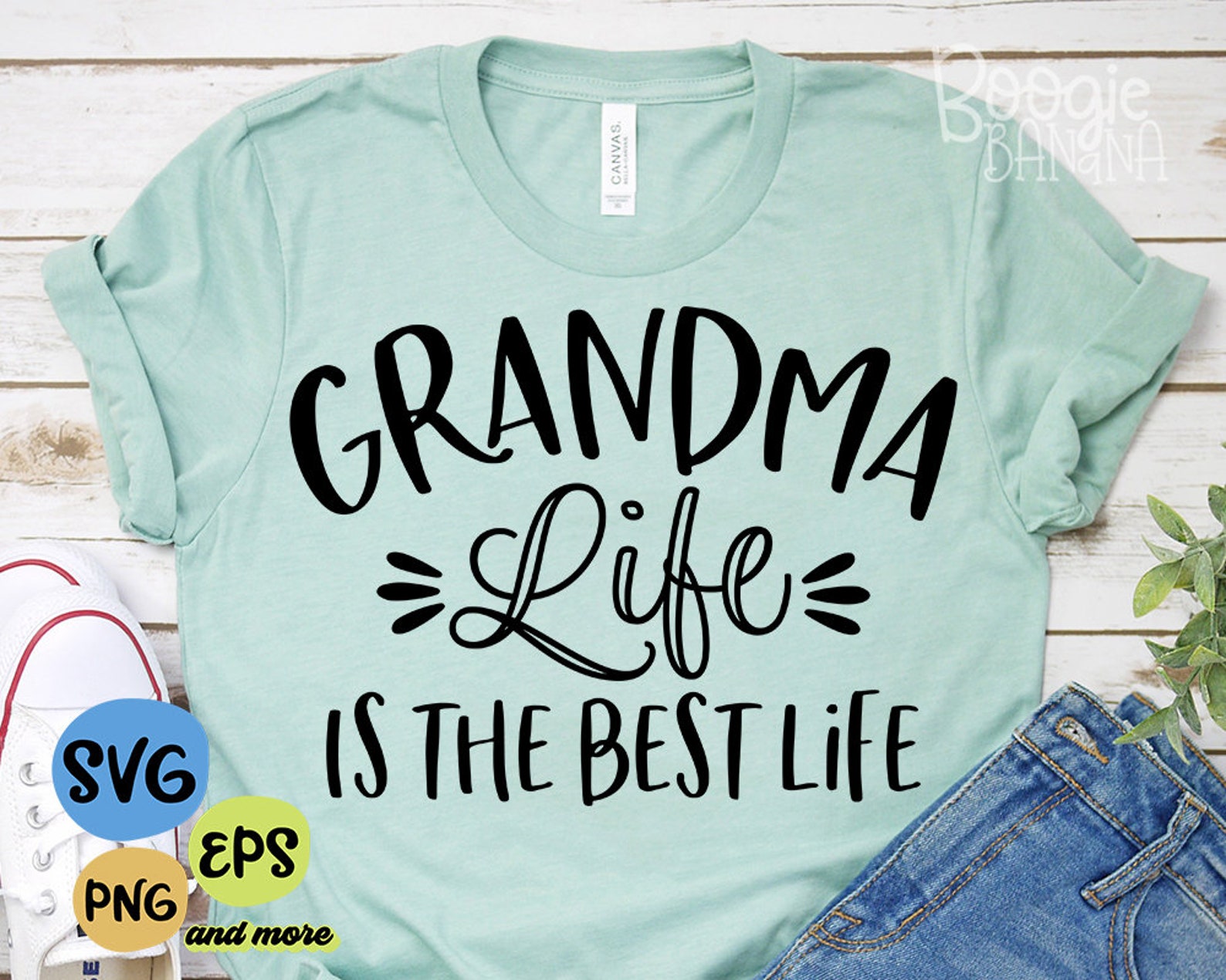 Grandma Life Is The Best Life Svg Eps Png Pdf Cut File New  Etsy