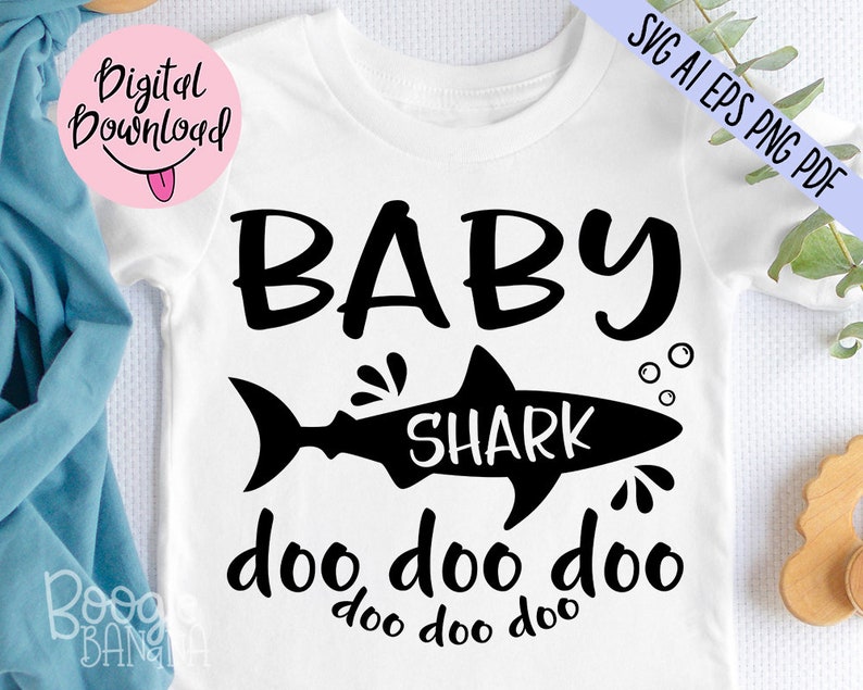 Download Baby Shark Doo Doo Doo Doo Svg Eps Png Pdf Clipart Cut ...