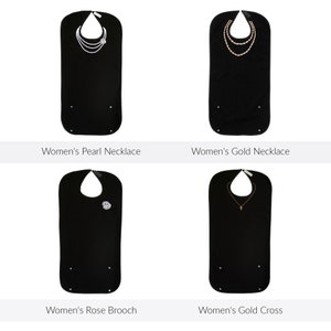 Classy Pal Adult Bib for Women with Embroidered Design. image 10