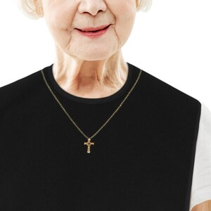 Classy Pal Adult Bib for Women with Embroidered Design. image 1