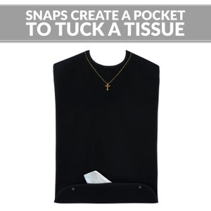 Classy Pal Adult Bib for Women with Embroidered Design. image 4