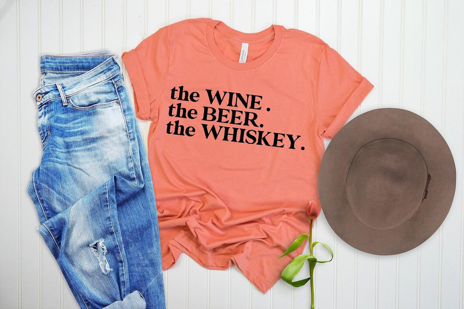 The Wine The Beer The Whiskey Sweatshirt