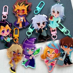 YGO 2.76&quot; Acrylic Charms