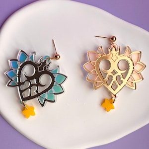 Kingdom Hearts Soriku Keyblade Earrings