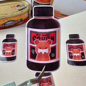 Chinese Cough Syrup 3&quot; Vinyl Sticker