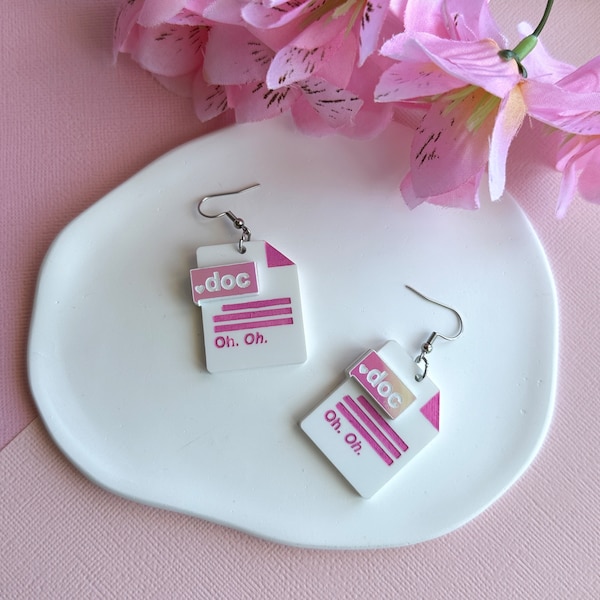 Fanfiction Doc Earrings | Oh. Oh.