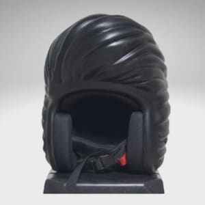 Capacete de Motocicleta Elvis Pompadour – Estilo Retrô 3/4 Aberto para Motociclistas