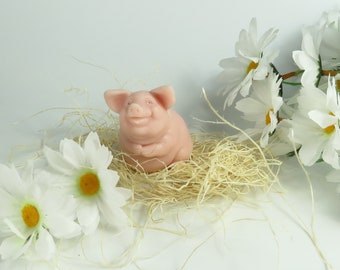 Father's Day Mother's Day Gift Best Piglet gift Piggy Soap Cute Little Pig Soap  Choice of wonderful flavors Handmade in the USA