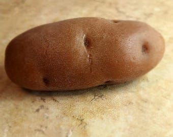 Potato Soap Realistic Fake Food Gag Gift Funny Couch Potato Gift for Him Stocking Stuffer Secret Santa White Elephant Baked Potato Scent