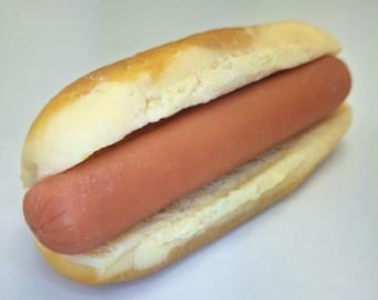 Hot Dog Soap, Funny Gag Gift, Father's Day Mom Gift, Realistic Food Soap, Novelty Handmade Gift, Prank Gift, Gift for Him