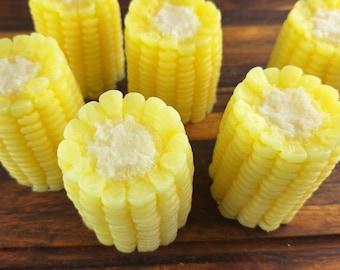 Corn on the Cob Soap Realistic Food Valentine Gift BBQ Party Favor Novelty Gag Gift  Birthday Gift For Him Husband Anniversary USA Handmade