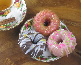 Donut Soap Realistic Food Soap Prank gift Fun Soap Fake Food Soap, Gag Gift, Novelty Bath USA HandMade