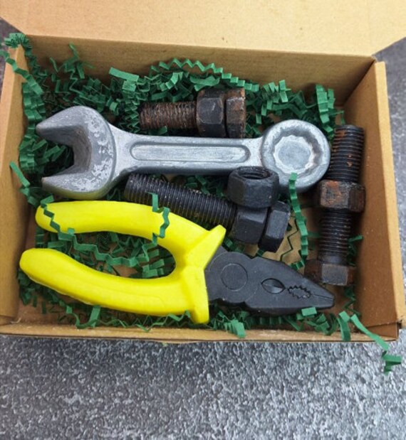 Birthday prank Gift Bolts and nuts soap set Stocking stuffer original gift for men Birthday gift Great Aroma! Handmade in the USA