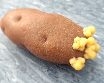 ポテトギフト フェイクフード 誕生日いたずら石鹸 リアルな石鹸 楽しい石鹸 ジョークギフト ノベルティ USA ハンドメイド