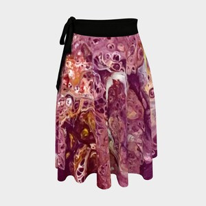 Fuchsia Wrap Skirt
