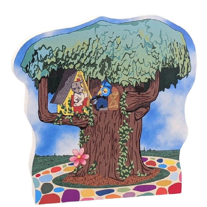 X the Owl Puppet / Henrietta Pussycat/ Tree in MakeBelieve/ Etsy