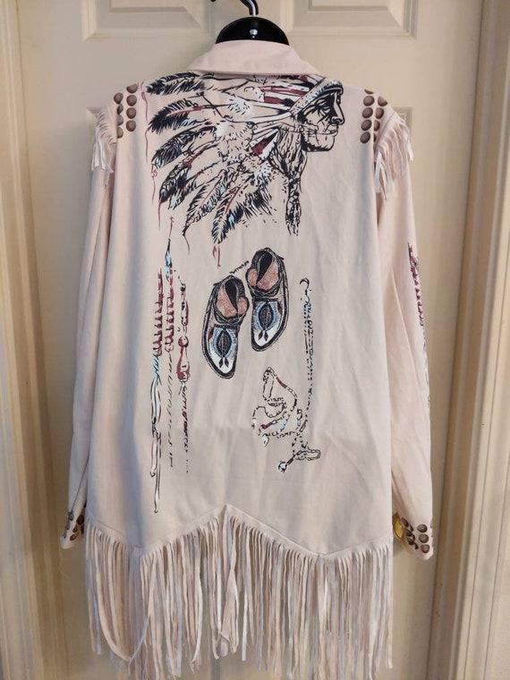 Misslook Native fringed jacket