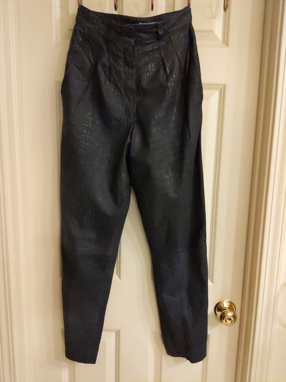 VTG 80's Women's Leather Pants