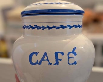 French Cafe Canister