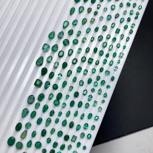 Zambian Emerald, Natural Emerald Precious Gemstone Mix Shade From Zambian Origin Emerald For Making Jewellery