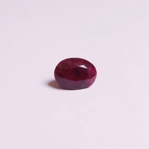 100% Natural Ruby Oval Shape Cutstone Unheated Ruby Untreated Ruby Excellent Quality Perfect Stone 22.50 Carats