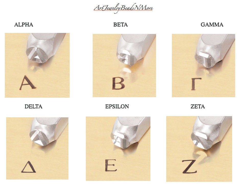 Alfa Beta Gamma Delta Epsilon www.etsy.com