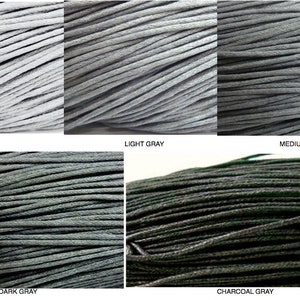 1.5mm Cotton WAXED CORD DIY Bracelet Beading String General