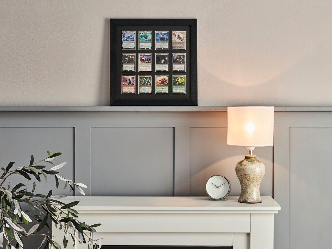12 Trading Card Frame Card Display Frame Custom Card Frame Card Frame ...