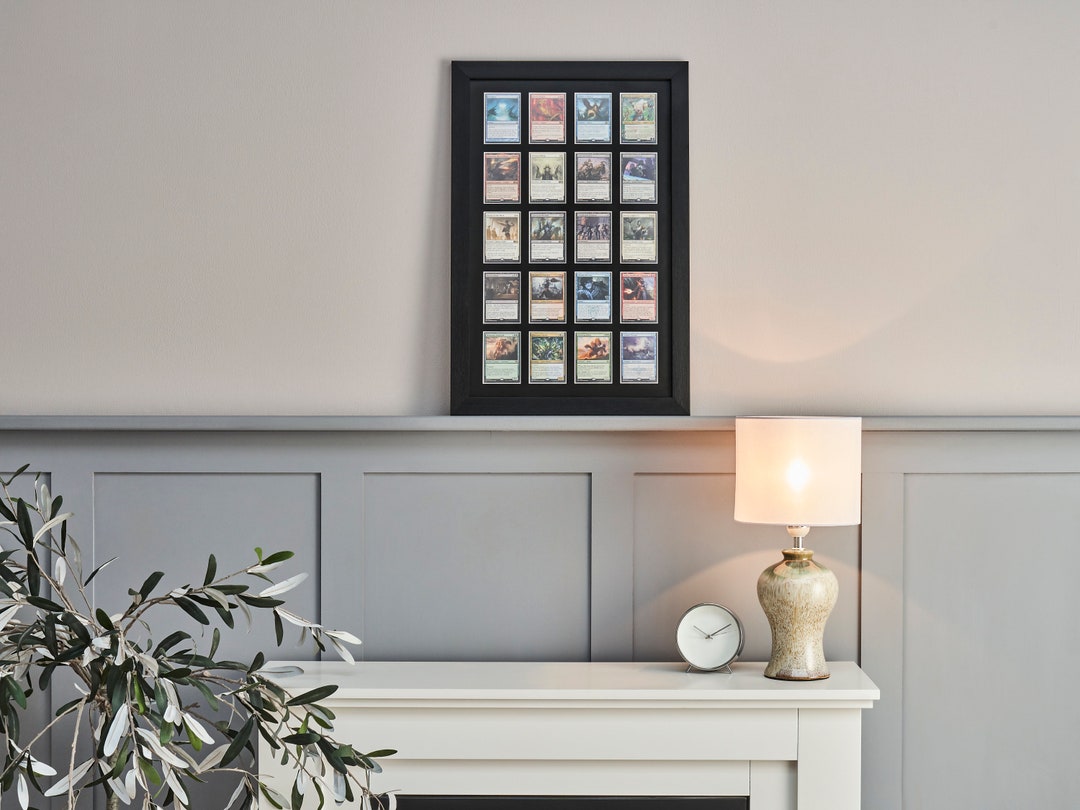 20 Trading Card Frame Card Display Frame Custom Card Frame Card Frame ...