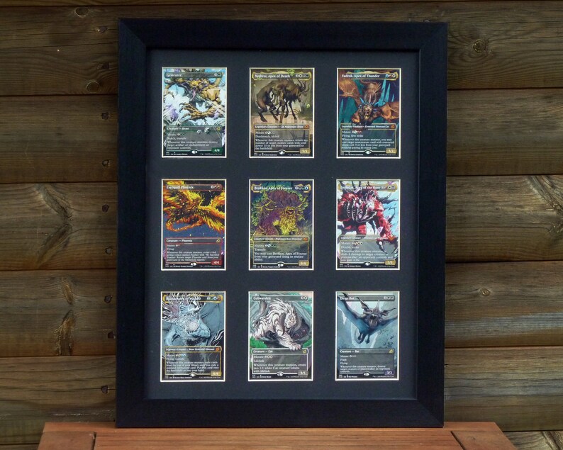 Trading Card Frame Pokemon/Magic the Etsy