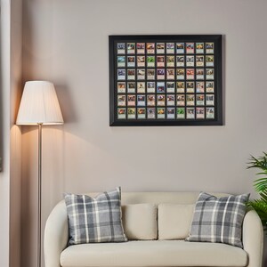 60 ruilkaartenlijst | Pokemon, MTG, Yu-Gi-Oh!, sport | UV-bescherming | Satijnzwart hardhout