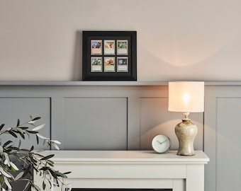 6 Trading Card Frame | Pokemon, MTG, Yu-Gi-Oh!, Sports | UV Protection | Satin Black Hardwood