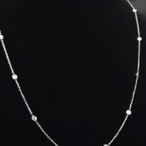 Diamond Station Necklace