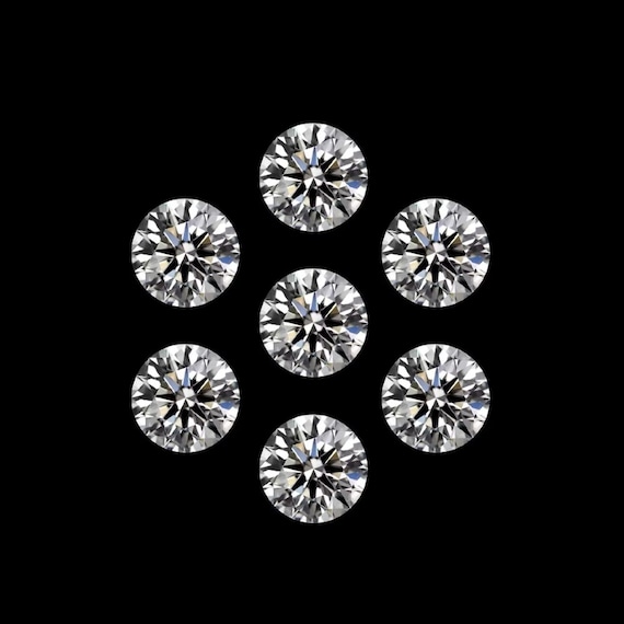 3.00 mm VVS/VS Lab Grown Diamonds, Loose Round Cut Diamonds for Lab Diamond Jewelry