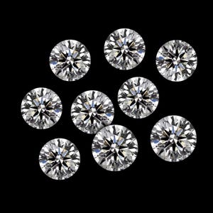 2.70 mm Lab Grown Round Cut Diamond Loose | D-F VS Clarity | Lab Diamonds for Custom Jewelry