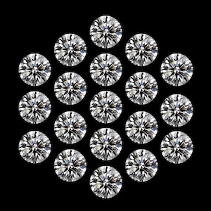 Loose Lab Grown CVD Diamond | Round Brilliant Cut | VVS VS Quality | Very Good Symmetry | Lab Created Diamond | Conflict Free | Multi Size