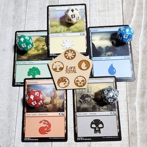 MTG Life Counter Würfelhalter / MTG Life Counter Halter / Rollenspielkarten Würfelhalter / Magic The Gathering Geschenk