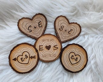 Fridge Magnets , Engraved Save The Date or Wedding Favor Gifts