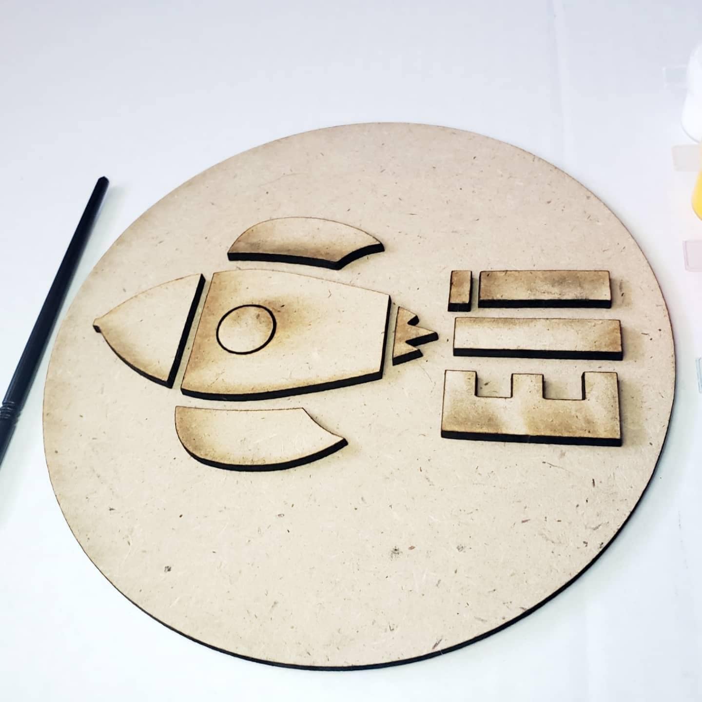 Diy Wood Kit/kids Wood Kit/ Painting/craft Kit/kids/acrylic/ Etsy