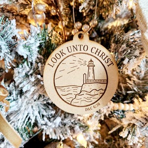 YOUTH THEME 2025-  Look unto Christ - Lds living- relief society gift - Primary Gifts- lighthouse